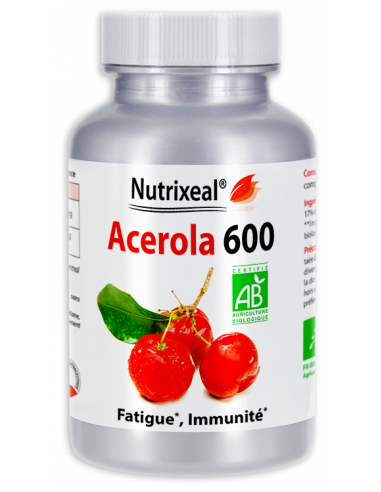 Acerola BIO en comprimés de 600 mg