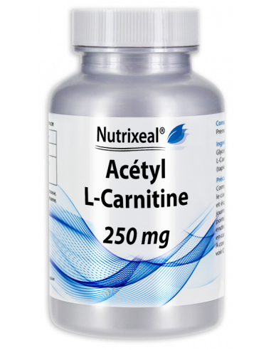 Acétyl-L-Carnitine : 250 mg par gélule