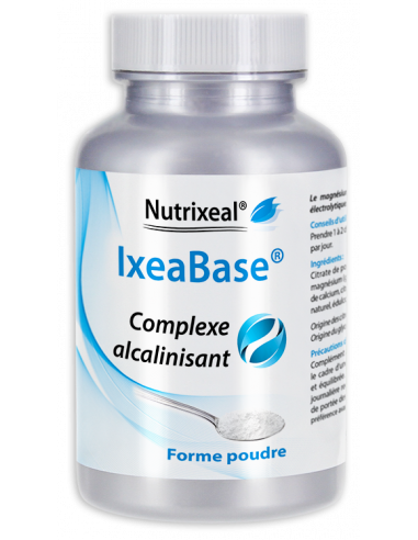Complexe de minéraux alcalinisants (citrate de potassium, citrate de calcium, citrate de magnésium)