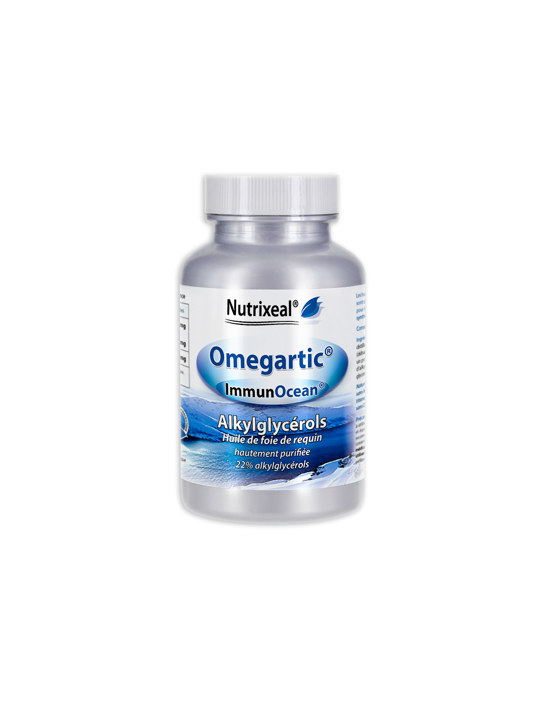 AKG (Alkylglycérols), huile de foie de requin Omegartic ImmunOcean Nutrixeal AKG (Alkylglycérols), huile de foie de requin Omegartic ImmunOcean Nutrixeal