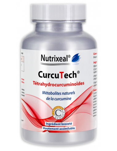 CurcuTech Nutrixeal : tétrahydrocurcuminoïdes (C3 Reduct) issus de curcumine (Curcuma longa)