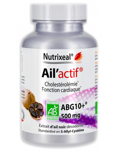 Extrait spécifique d'ail concentré et bio activé très digeste et sans odeur.