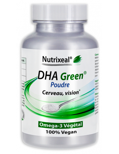 Omega-3 DHA 100% Vegan en forme poudre