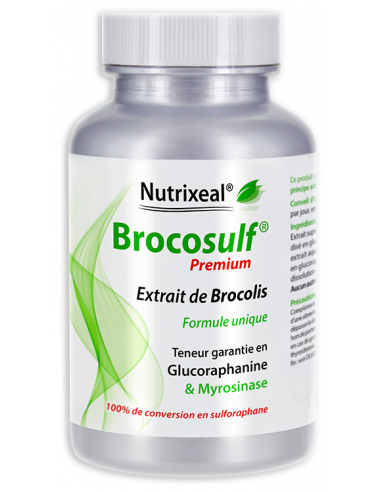Extrait de brocolis à double standardisation Glucoraphanine (glucosinolate) Myrosinase