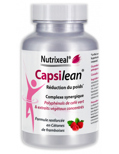 CAPSILEAN : complexe synergique réduction du poids, 60 gélules végétales