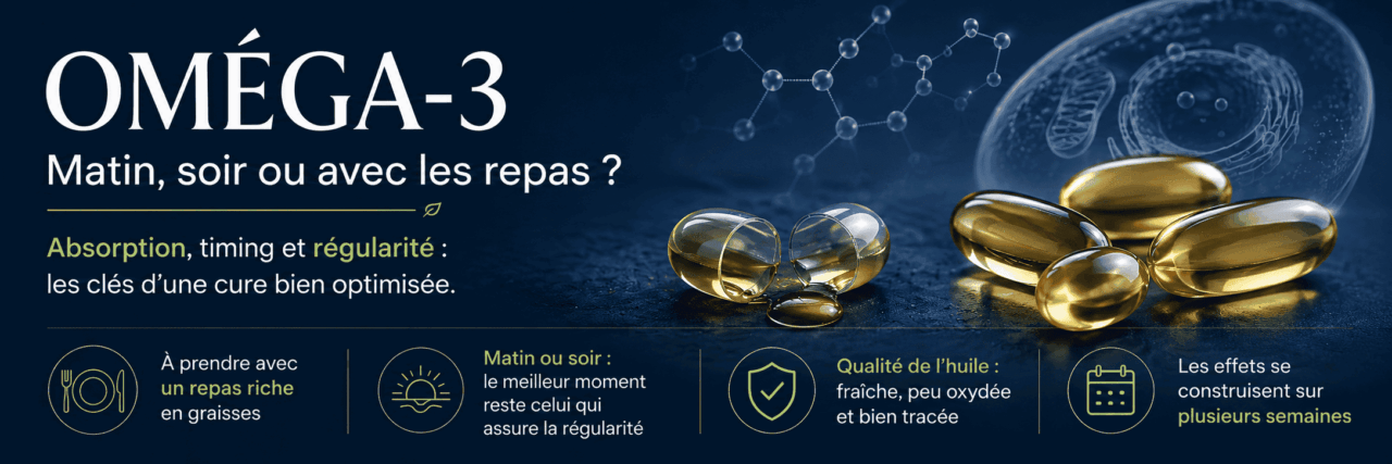quand prendre les omega-3