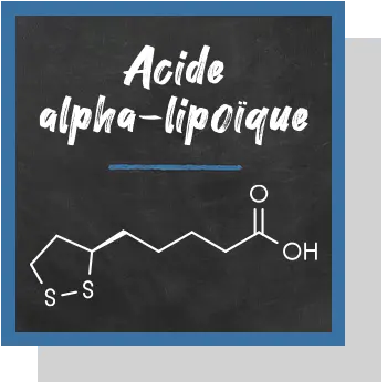 R-alpha lipoate de sodium ou acide R-alpha lipoïque