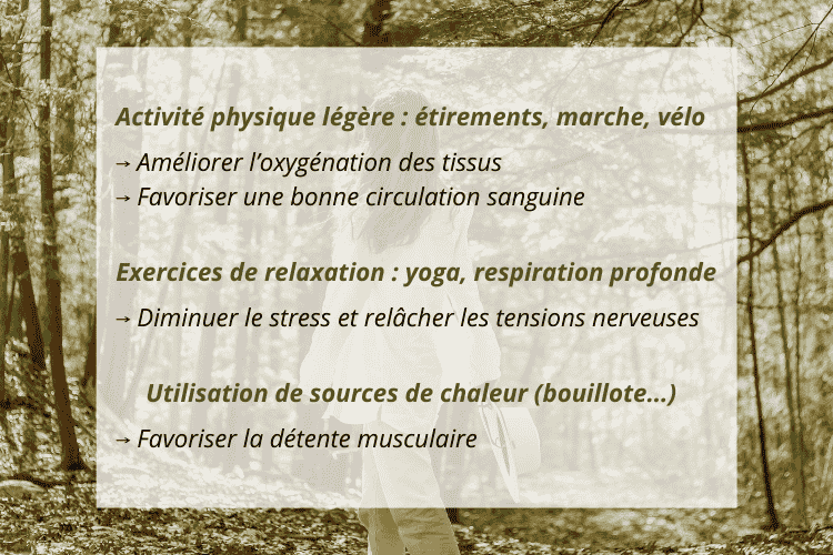 Conseils pour la vie au quotidien pour soulager les douleurs menstruelles