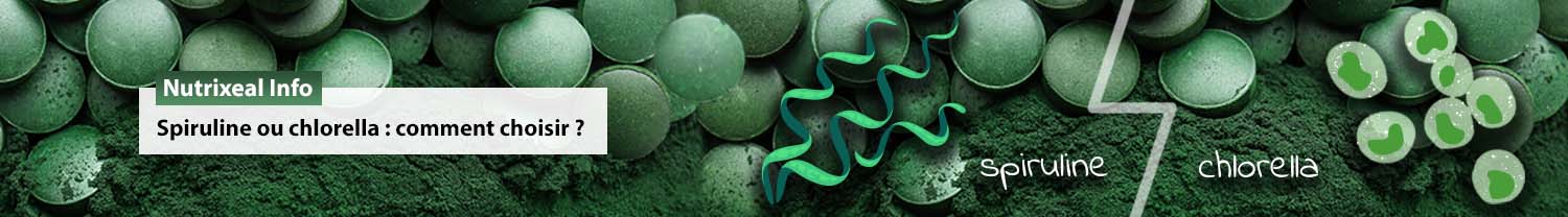 Spiruline ou chlorella : comment choisir ?