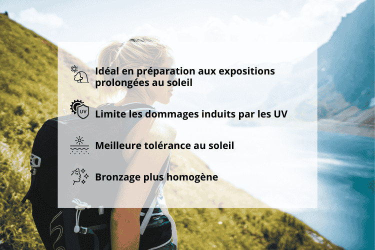 Bienfaits de l'astaxanthine sur l' exposition de la peau aux UV