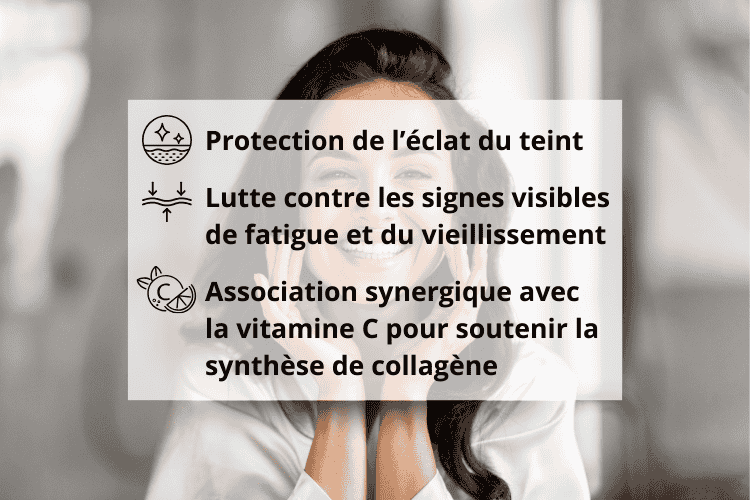 L'effet de l'ergothionéine Mycocomplex sur la peau