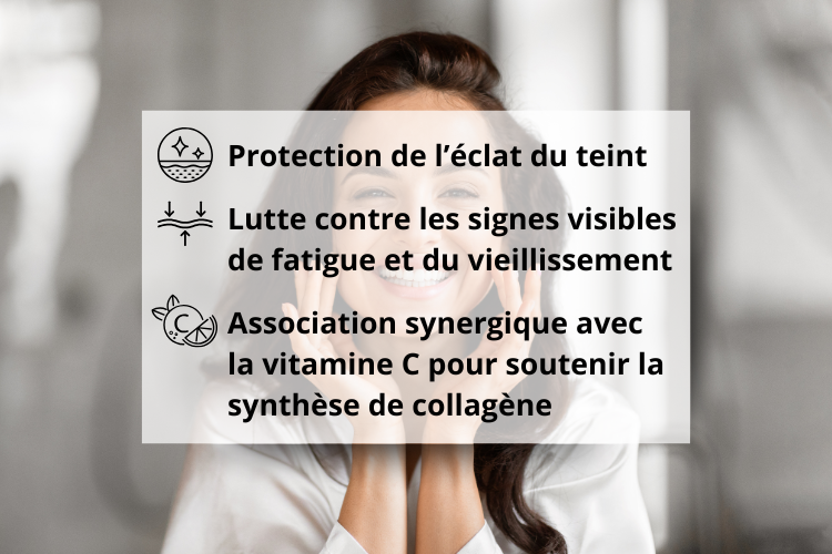 L'effet de l'ergothionéine Mycocomplex sur la peau