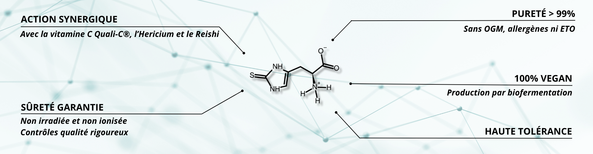Pourquoi choisir l'ergothioneine mycocomplex de nutrixeal