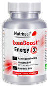 Complexe 3 en 1 de plantes adaptogènes BIO : Ashwagandha KSM-66 + Ginseng coréen rouge + Rhodiola.