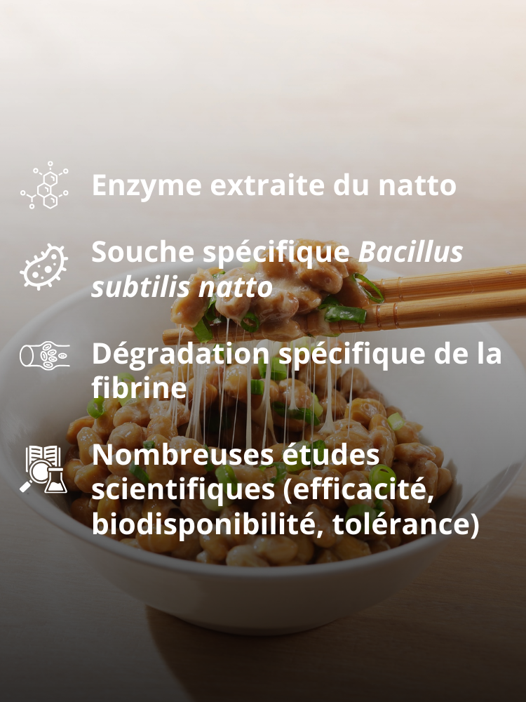 La nattokinase : une enzyme protéolytique d’exception