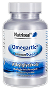 huile de foie de requin hautement purifiée, concentrée et standardisée en alkylglycérols (AKG).