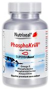 Huile de krill pure de qualité Superba Boost, purifiée et concentrée (590 mg par gélule).