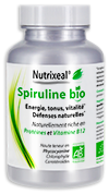 Spiruline bio très concentrée en phycocyanine et naturellement riche en protéines (60%) et vitamine B12