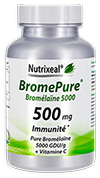 Bromélaine, Bromélaïne, broméline ou bromélase, une enzyme naturelle présente dans l'ananas comosus