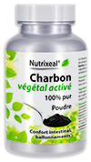 Charbon végétal activé BIO PureCoal®, produit à partir de bois de châtaignier