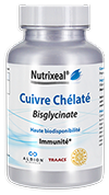 Bisglycinate de cuivre chélaté qualité brevetée Albion® / TRAACS®