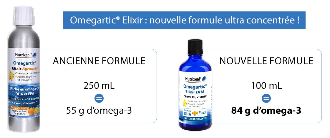 Omegartic Elixir DHA nouvelle formule