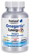 Complexe premium 3 en 1 d'omega-3 : huile qualité EPAX®, huile de Krill qualité SuperbaKrill®, huile de Calanus qualité Zooca®.