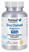 Bisglycinate de zinc (Zinc chélaté) hautement biodisponible