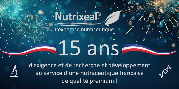 En 2025 le laboratoire Nutrixeal fête ses 17 ans !